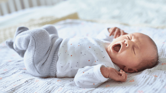 Baby Sleeping in his cot