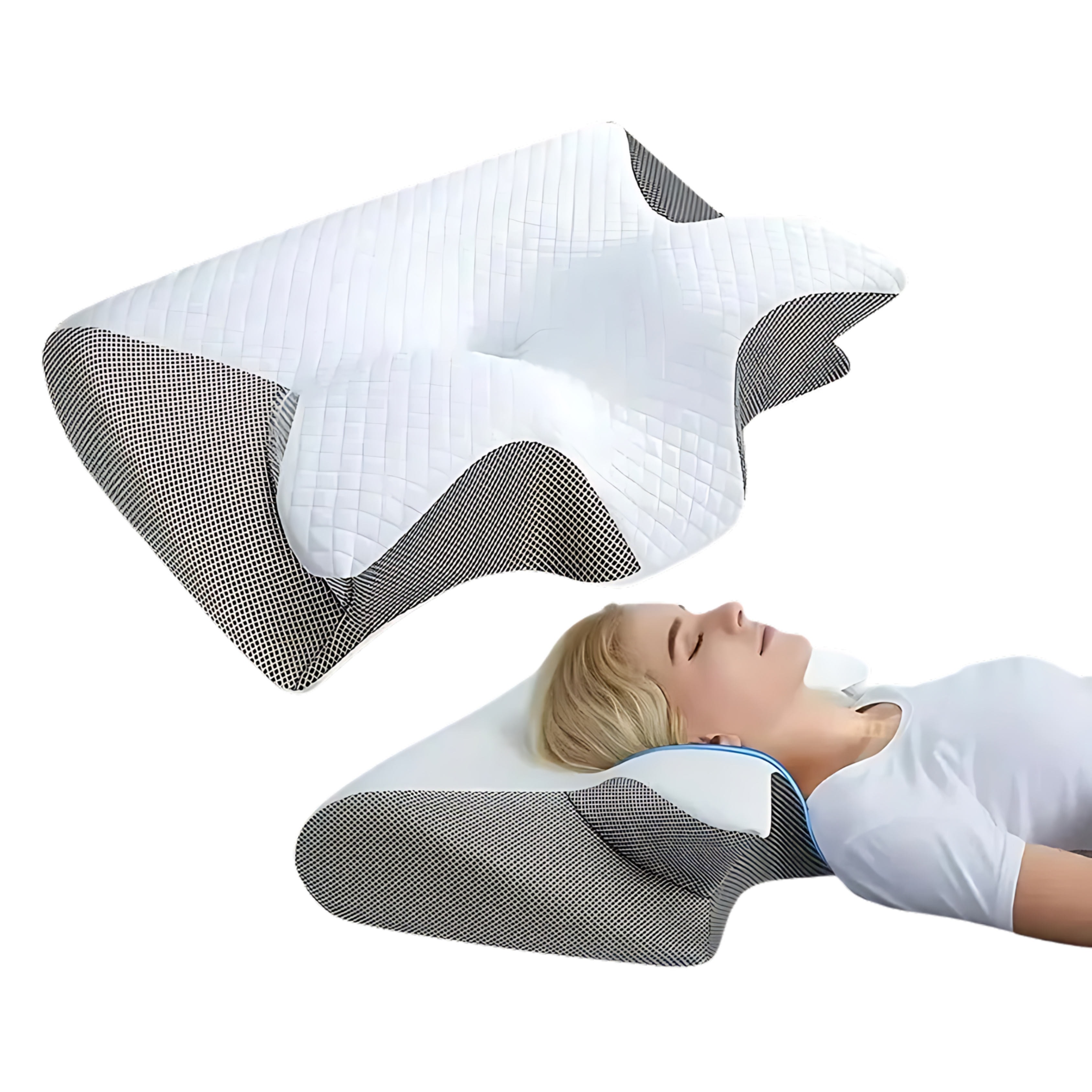 2 In 1 Memory Foam Pillow