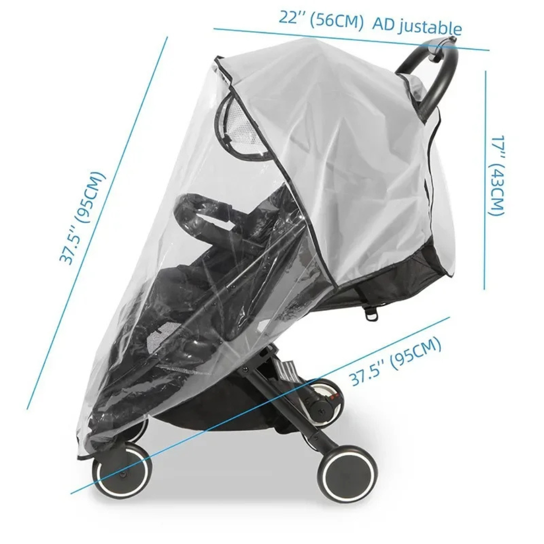 ClearShield™ Pram Rain Cover