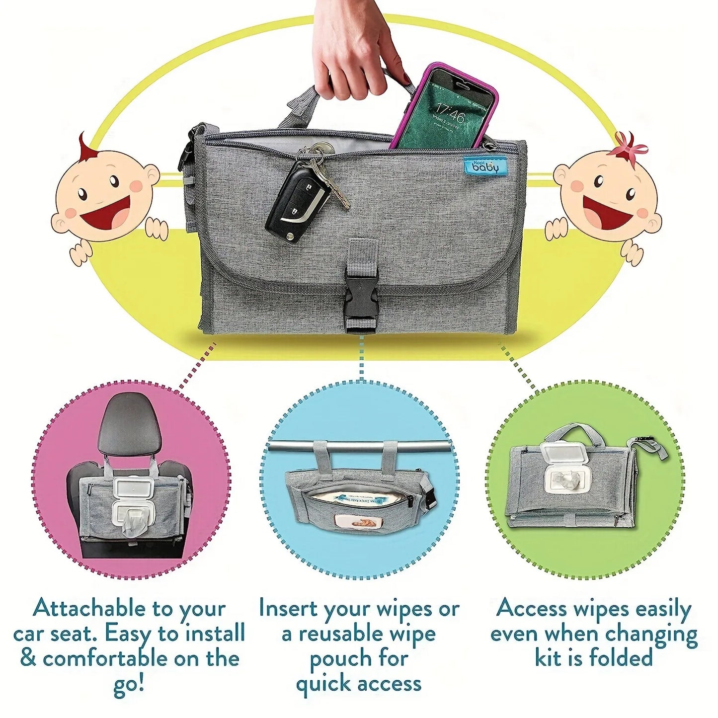 Portable Diaper Changing Mat - Specs