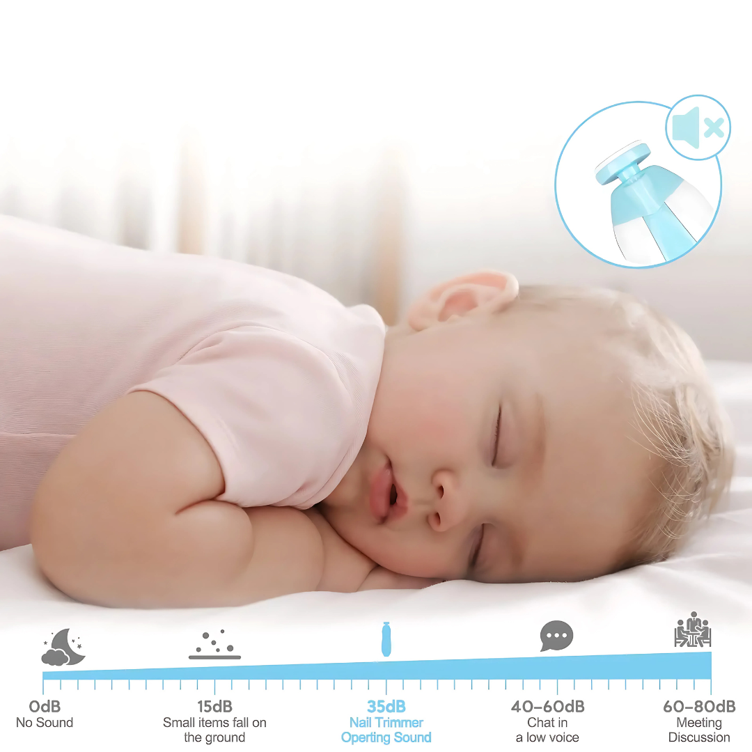 SafeTrim™ Electric Baby Nail Trimmer