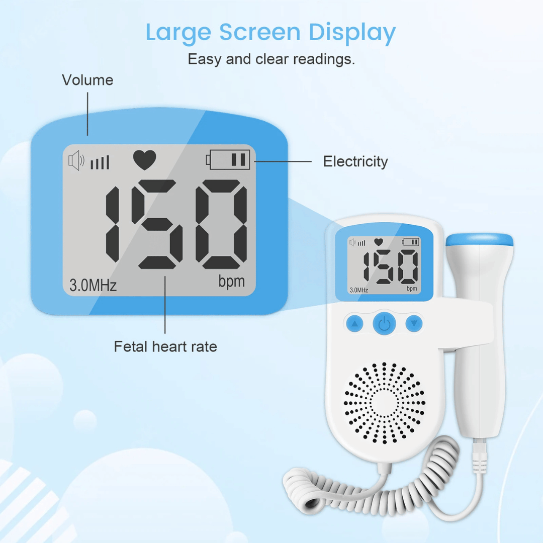 mamas bump fetal doppler -  Large screen