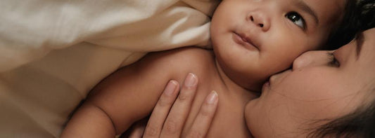 A collage of popular pregnancy and baby products with customer review highlights.