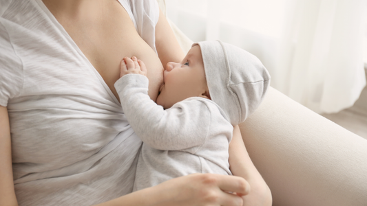 A Mother breastfeeding her baby