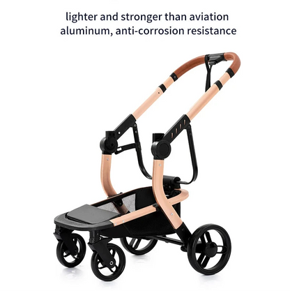 3-in-1 Travel System – Lightweight Stroller from Newborn to Toddler – Lighter and stronger