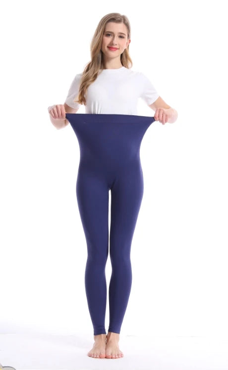 Adjustable Bottoming Pants - Blue Stretchy