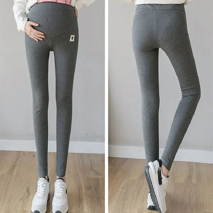 Adjustable Bottoming Pants - Grey Front and Back View