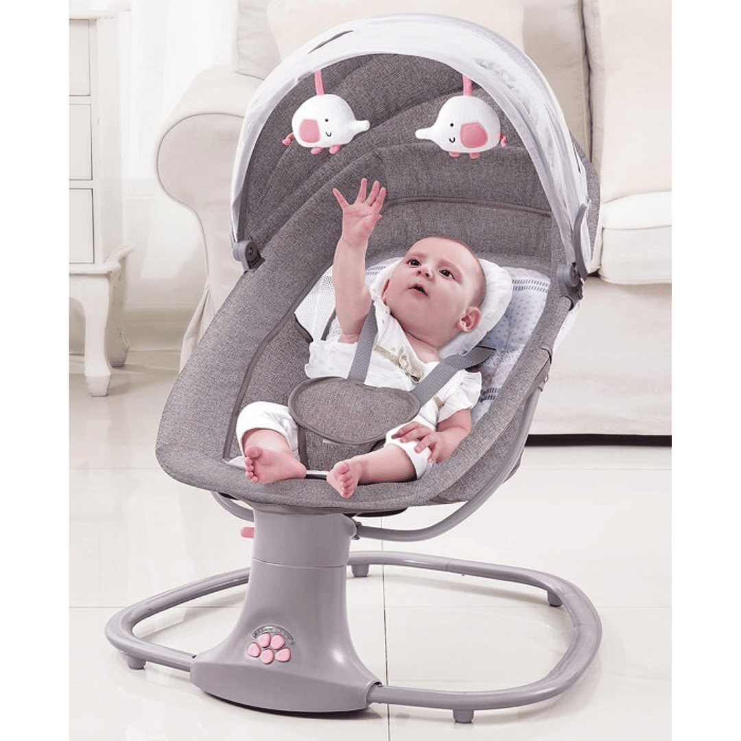 Baby Electric Rocking Chair - Pink Colour