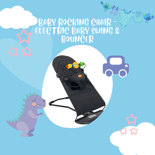 Baby rocker chair - black