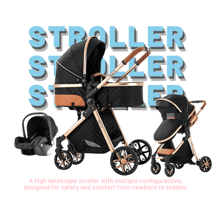 Black Baby Stroller