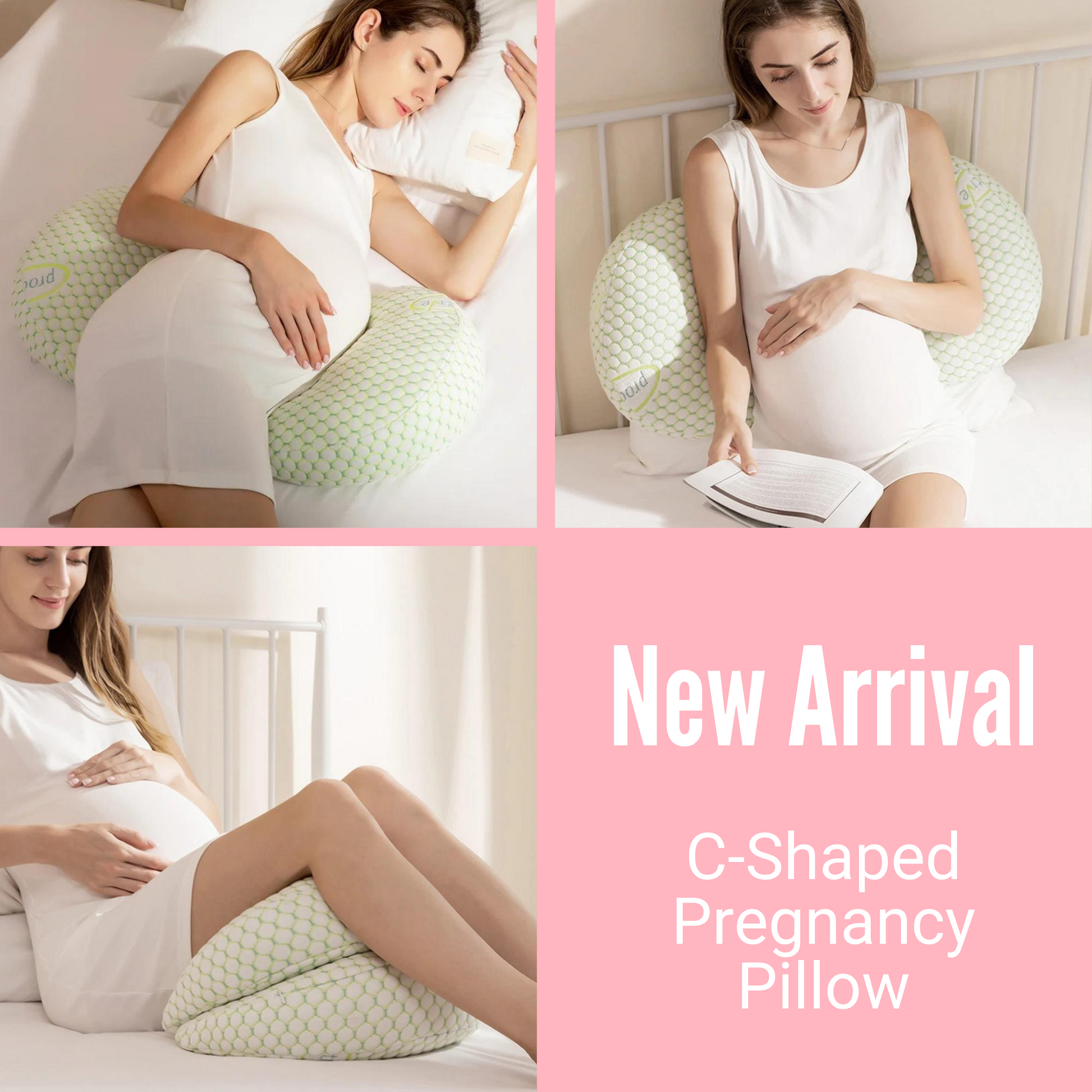 C-Shaped Pregnancy Pillow