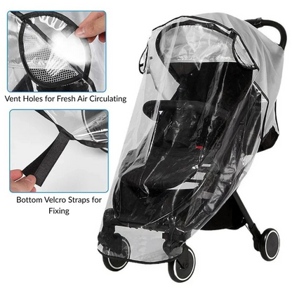 ClearShield™ Pram Rain Cover