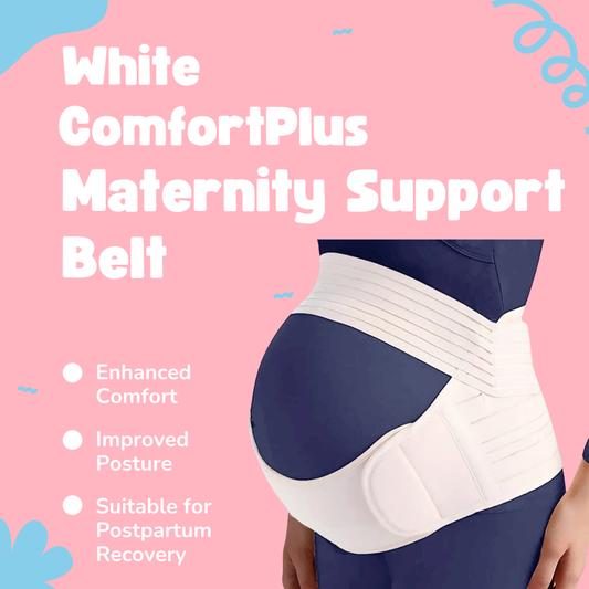 ComfortPlus Maternity Support Belt - White