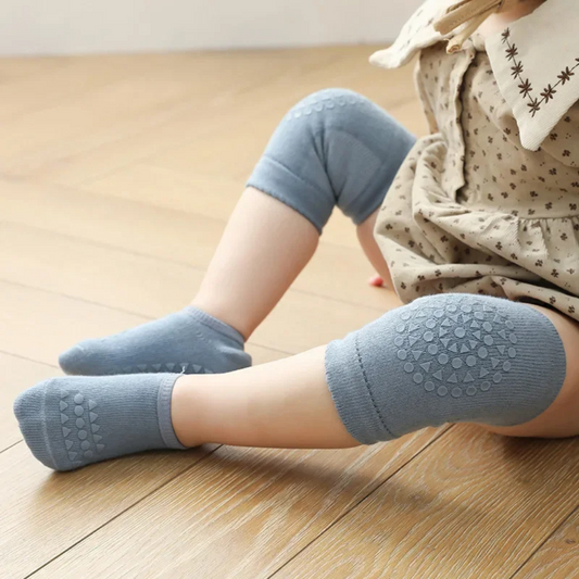 CrawlGuard™ Baby Knee Pad Socks