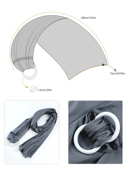 Hands Free Baby Wrap Carrier for Newborns to Toddlers - Specifications
