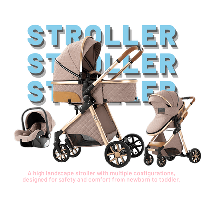 Khaki Baby Stroller