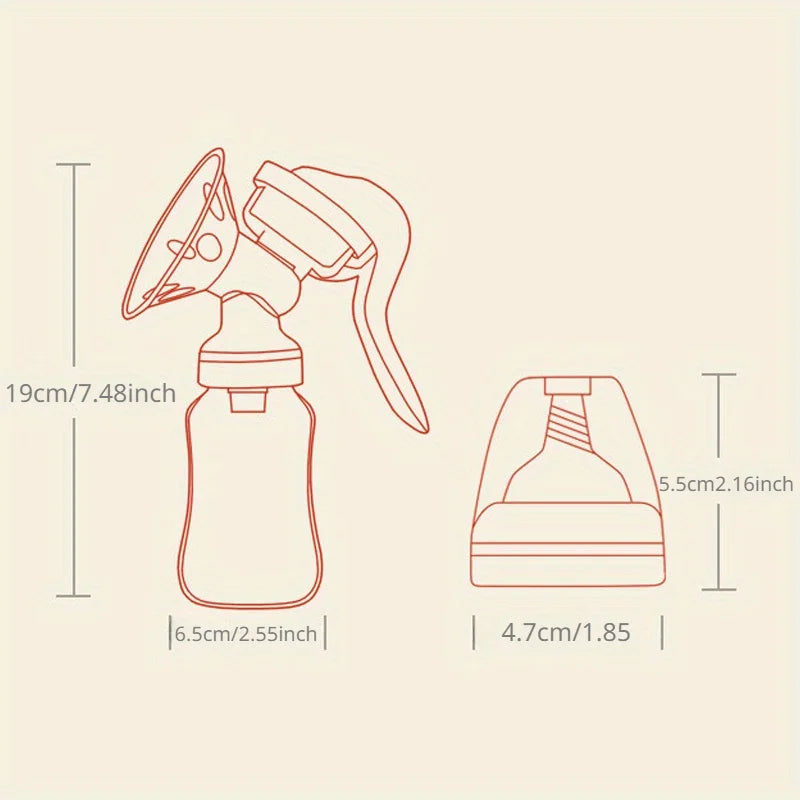 Manual Breast Pump - Sketch