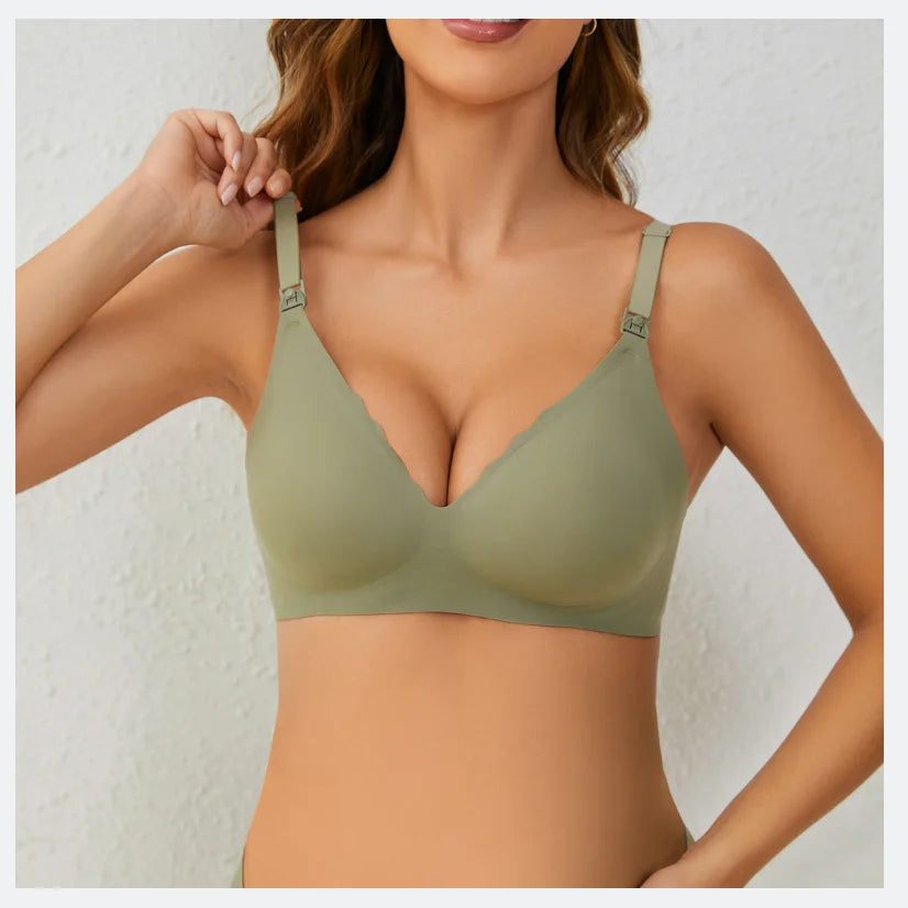 Maternity Bra - Green