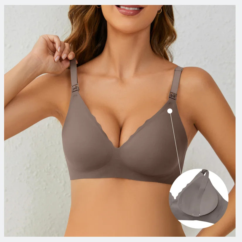 Maternity Bra - Grey