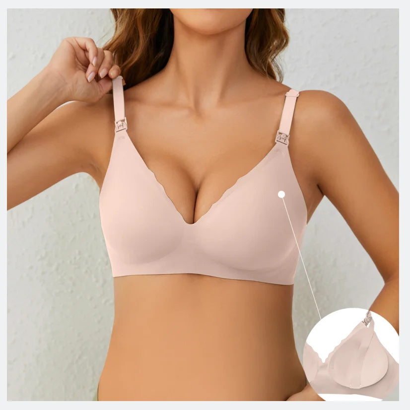 Maternity Bra - Light Pink