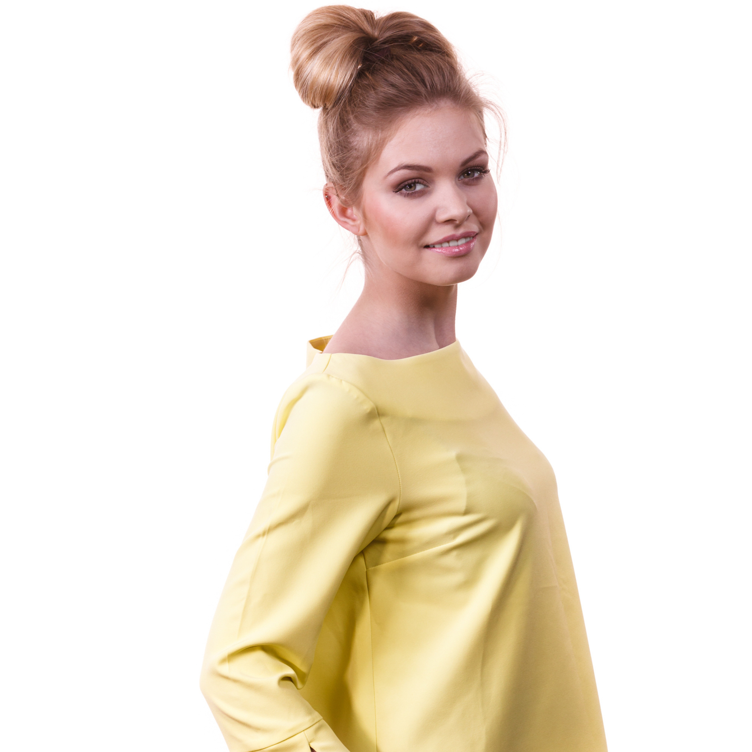 Maternity Bra For Breast Pumps - Woman Wearing A Yellow Blouse