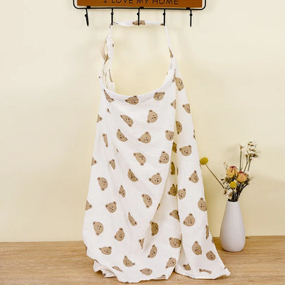 Nursing cover with bears on