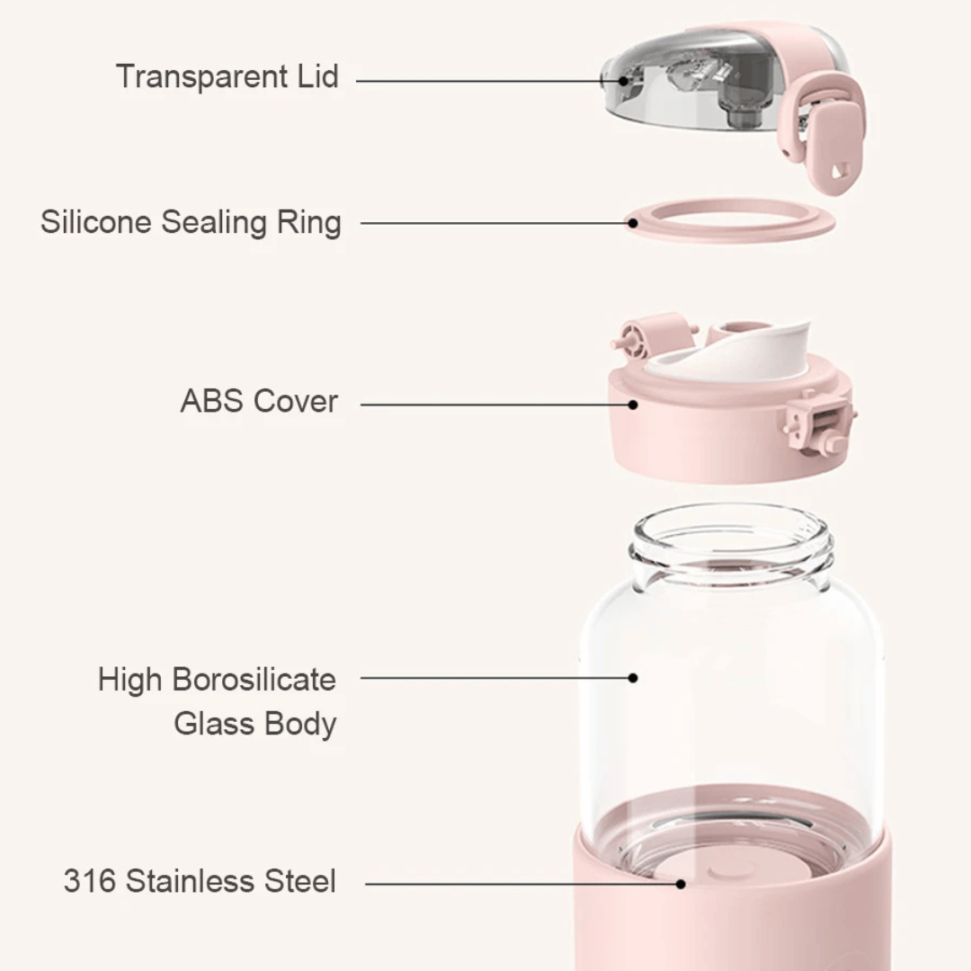 Portable Electric Bottle Warmer for Baby Milk - Diagram