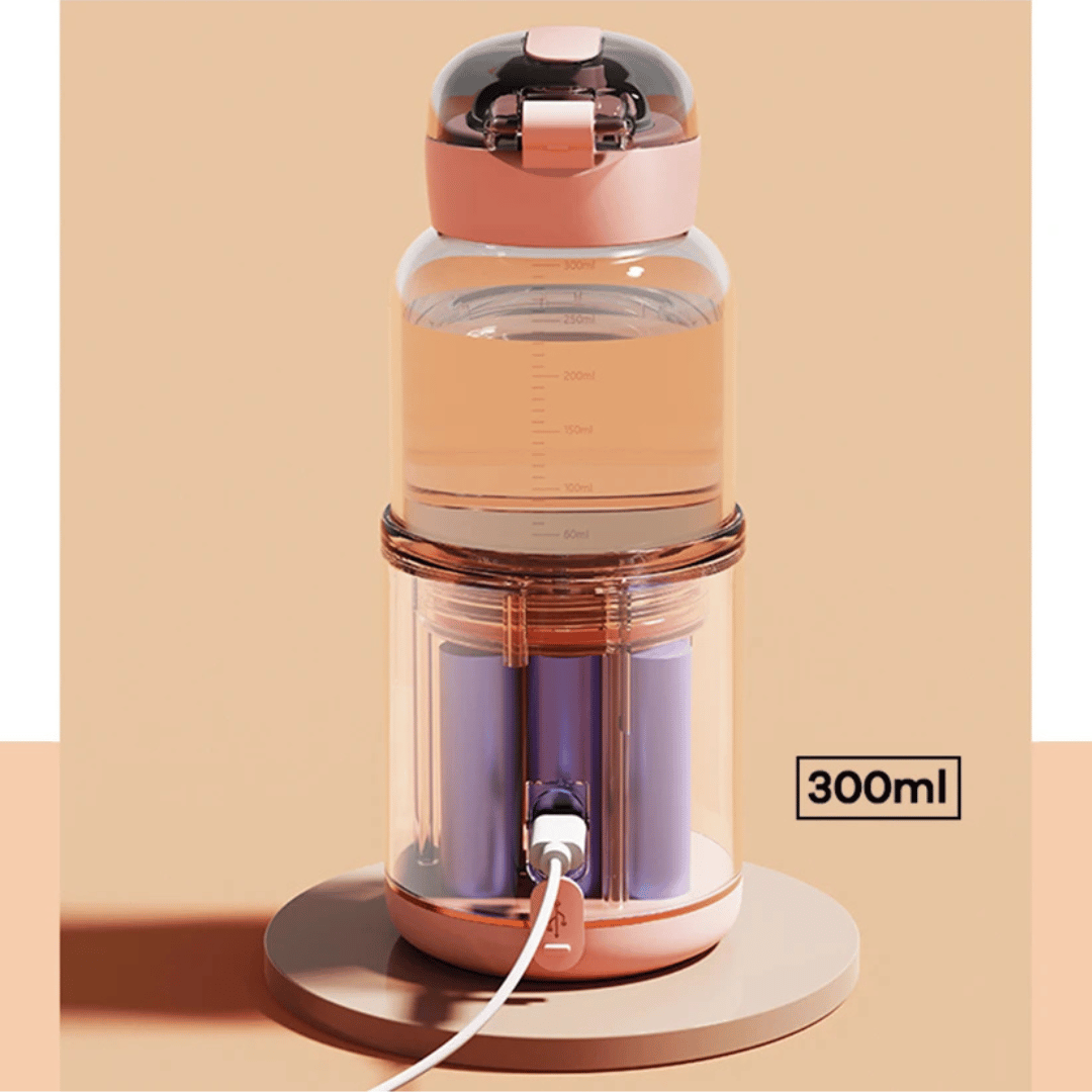 Portable Electric Bottle Warmer for Baby Milk - Large Capacity Battery