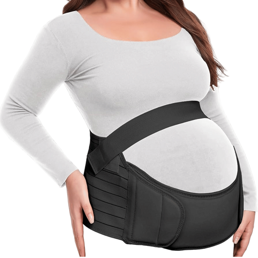 Pregnancy support belt - black