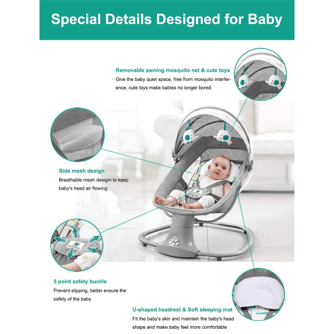 Special details designed for baby