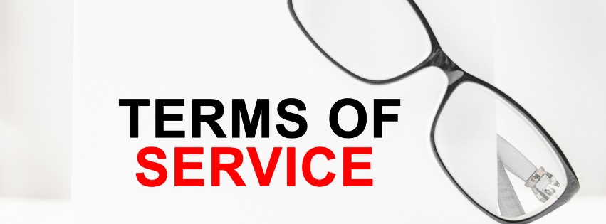 Terms of service policy image