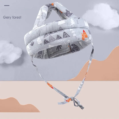 Two Baby safety helmet - Grey Forest