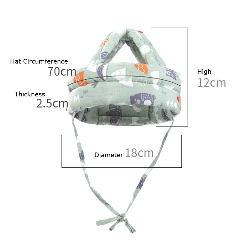 Two Baby safety helmet - Specifications