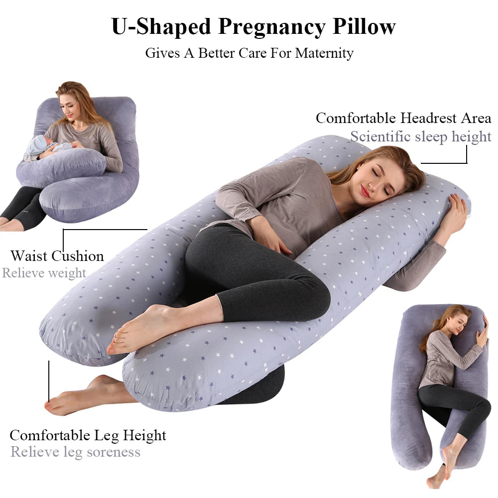 U-Shape Pregnancy Pillow - How to Use