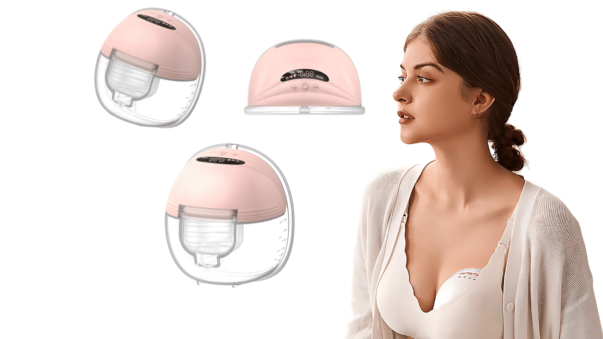 Wearable breast pump