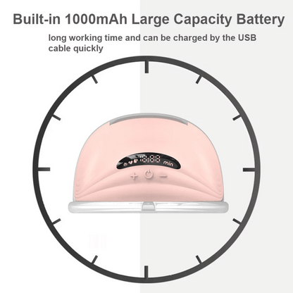 Wearable breast pump - large capacity battery